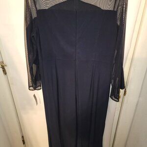 R & M Richards Navy colored Jumpsuit 2308W